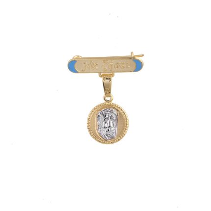 ΠΑΡΑΜΑΝΑ 9 ΚΑΡΑΤΙΑ ΚΙΤΡΙΝΟ ΧΡΥΣΟ ΚΑΙ ΛΕΥΚΟΧΡΥΣΟ ΜΕ ΚΡΕΜΑΣΤΟ ΦΥΛΑΧΤΟ 0073-PA257035