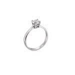 ΜΟΝΟΠΕΤΡΟ 14 ΚΑΡΑΤΙΑ ΛΕΥΚΟΧΡΥΣΟ ΜΕ ΖΙΡΓΚΟΝ 0095-DA257115