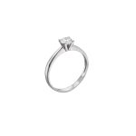 ΜΟΝΟΠΕΤΡΟ 14 ΚΑΡΑΤΙΑ ΛΕΥΚΟΧΡΥΣΟ ΜΕ ΖΙΡΓΚΟΝ 0098-DA257117