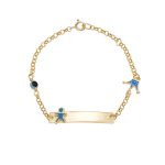 ΒΡΑΧΙΟΛΙ ΑΠO ΚΙΤΡΙΝΟ ΕΠΙΧΡΥΣΩΜΕΝΟ ΑΣΗΜΙ 0090-BR257125S