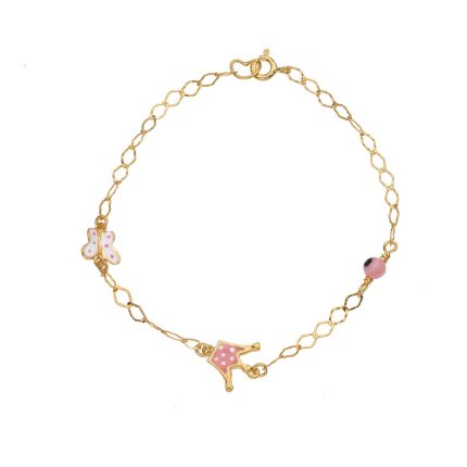 ΒΡΑΧΙΟΛΙ ΑΠO ΚΙΤΡΙΝΟ ΕΠΙΧΡΥΣΩΜΕΝΟ ΑΣΗΜΙ 0081-BR257126S