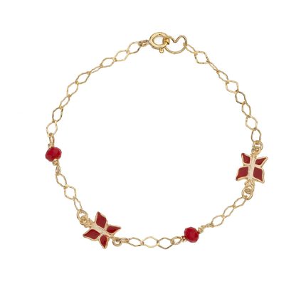 ΒΡΑΧΙΟΛΙ ΑΠO ΚΙΤΡΙΝΟ ΕΠΙΧΡΥΣΩΜΕΝΟ ΑΣΗΜΙ 0083-BR257128S