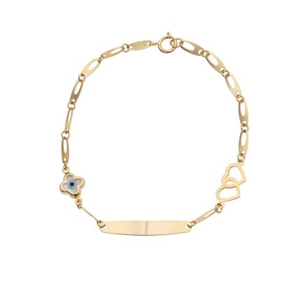 ΒΡΑΧΙΟΛΙ 9 ΚΑΡΑΤΙΑ ΚΙΤΡΙΝΟ ΧΡΥΣΟ 0092-BR257156