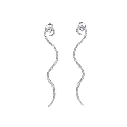 ΝΥΦΙΚΑ ΣΚΟΥΛΑΡΙΚΙΑ ΑΠΟ 18 ΚΑΡΑΤΙΑ ΛΕΥΚΟΧΡΥΣΟ ΜΕ ΔΙΑΜΑΝΤΙΑ 0002-SK257790