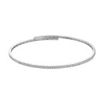 ΝΥΦΙΚΟ ΒΡΑΧΙΟΛΙ 18 ΚΑΡΑΤΙΑ ΛΕΥΚΟΧΡΥΣΟ ΜΕ ΔΙΑΜΑΝΤΙΑ 0001-BR257802