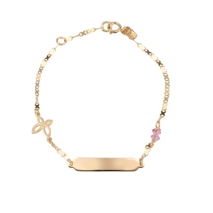 ΒΡΑΧΙΟΛΙ 14 ΚΑΡΑΤΙΑ ΚΙΤΡΙΝΟ ΧΡΥΣΟ 0037-BR257807