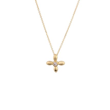 ΚΟΛΙΕ 14 ΚΑΡΑΤΙΑ ΚΙΤΡΙΝΟ ΧΡΥΣΟ ΜΕ ΖΙΡΓΚΟΝ 0003-KL258180