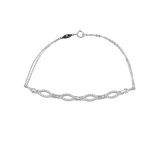 ΒΡΑΧΙΟΛΙ 9 ΚΑΡΑΤΙΑ ΛΕΥΚΟΧΡΥΣΟ ΜΕ ΖΙΡΓΚΟΝ 0002-BR258355W