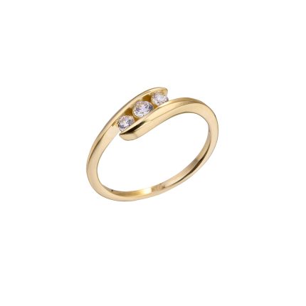 ΔΑΧΤΥΛΙΔΙ 9 ΚΑΡΑΤΙΑ ΚΙΤΡΙΝΟ ΧΡΥΣΟ ΜΕ ΖΙΡΓΚΟΝ 0030-DA258753