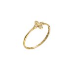 ΔΑΧΤΥΛΙΔΙ 9 ΚΑΡΑΤΙΑ ΚΙΤΡΙΝΟ ΧΡΥΣΟ ΜΕ ΖΙΡΓΚΟΝ 0034-DA258757