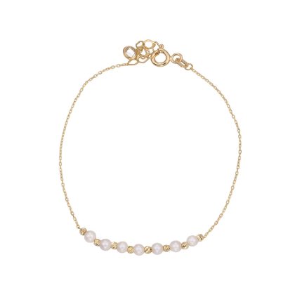 ΒΡΑΧΙΟΛΙ 9 ΚΑΡΑΤΙΑ ΚΙΤΡΙΝΟ ΧΡΥΣΟ ΜΕ ΜΑΡΓΑΡΙΤΑΡΙΑ 0011-BR258771