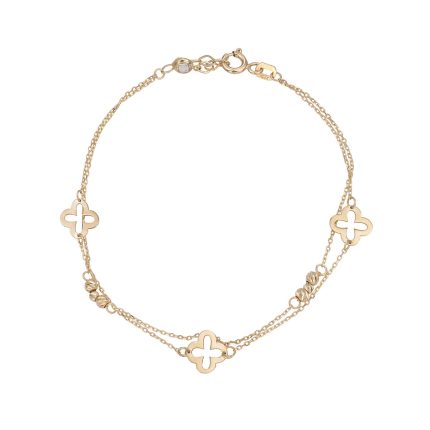 ΒΡΑΧΙΟΛΙ 9 ΚΑΡΑΤΙΑ ΚΙΤΡΙΝΟ ΧΡΥΣΟ 0009-BR258804