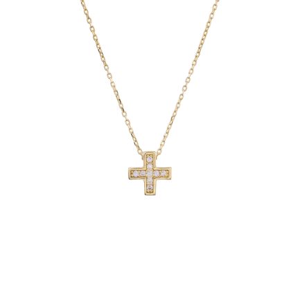 ΚΟΛΙΕ 9 ΚΑΡΑΤΙΑ ΚΙΤΡΙΝΟ ΧΡΥΣΟ ΜΕ ΖΙΡΓΚΟΝ 0046-KL258813