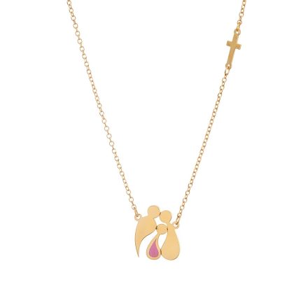 ΚΟΛΙΕ 14 ΚΑΡΑΤΙΑ ΚΙΤΡΙΝΟ ΧΡΥΣΟ ΜΕ ΣΜΑΛΤΟ 0104-KL41887-14