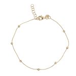 ΒΡΑΧΙΟΛΙ 14 ΚΑΡΑΤΙΑ ΚΙΤΡΙΝΟ ΧΡΥΣΟ 0009-BR94727B