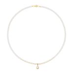 ΝΥΦΙΚΟ ΚΟΛΙΕ 14 ΚΑΡΑΤΙΑ ΚΙΤΡΙΝΟ ΧΡΥΣΟ ΜΕ ΜΑΡΓΑΡΙΤΑΡΙΑ 0026-KL126227