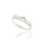 ΔΑΧΤΥΛΙΔΙ FACAD'ORO 14 ΚΑΡΑΤΙΑ ΛΕΥΚΟΧΡΥΣΟ ΜΕ ΖΙΡΓΚΟΝ RI-000754