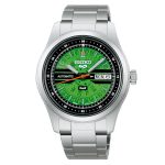 Seiko 5 Sports HUF Limited Edition Automatic Silver Stainless Steel Bracelet SRPM09K1J