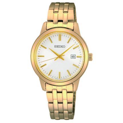 Seiko Conceptual Gold Stainless Steel Bracelet SUR412P1