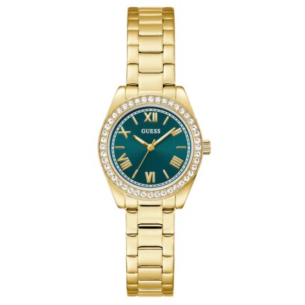 Guess Mini Luna Crystals Gold Stainless Steel Bracelet GW0841L9