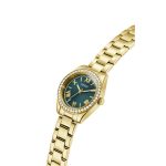 Guess Mini Luna Crystals Gold Stainless Steel Bracelet GW0841L9