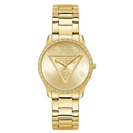 Guess Roxy Crystals Gold Stainless Steel Bracelet GW0987L2