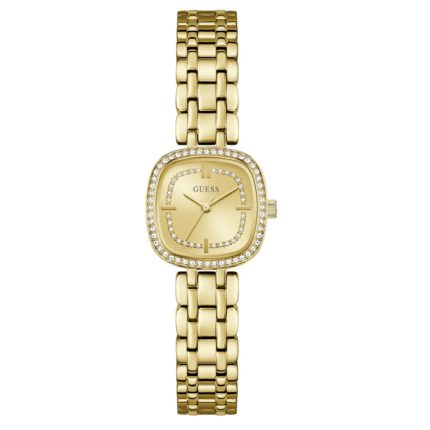 Guess Hazel Crystals Gold Stainless Steel Bracelet GW1018L2
