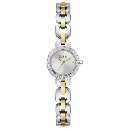Guess Siren Crystals Two Tone Stainless Steel Bracelet GW1019L3