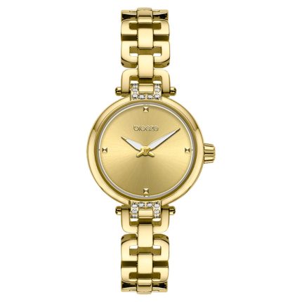 Breeze Knotique Crystals Gold Stainless Steel Bracelet 213021.4