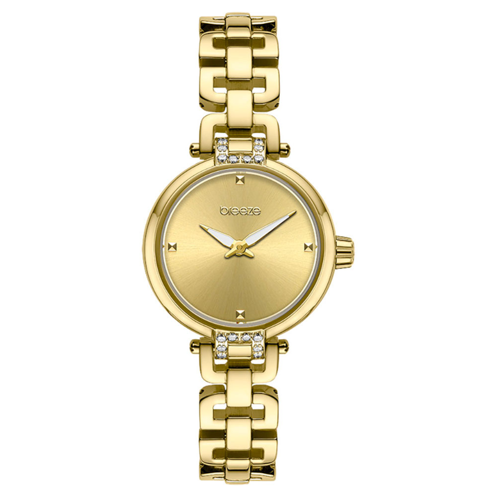 Breeze Knotique Crystals Gold Stainless Steel Bracelet 213021.4 Breeze Knotique Crystals Gold Stainless Steel Bracelet 213021.4