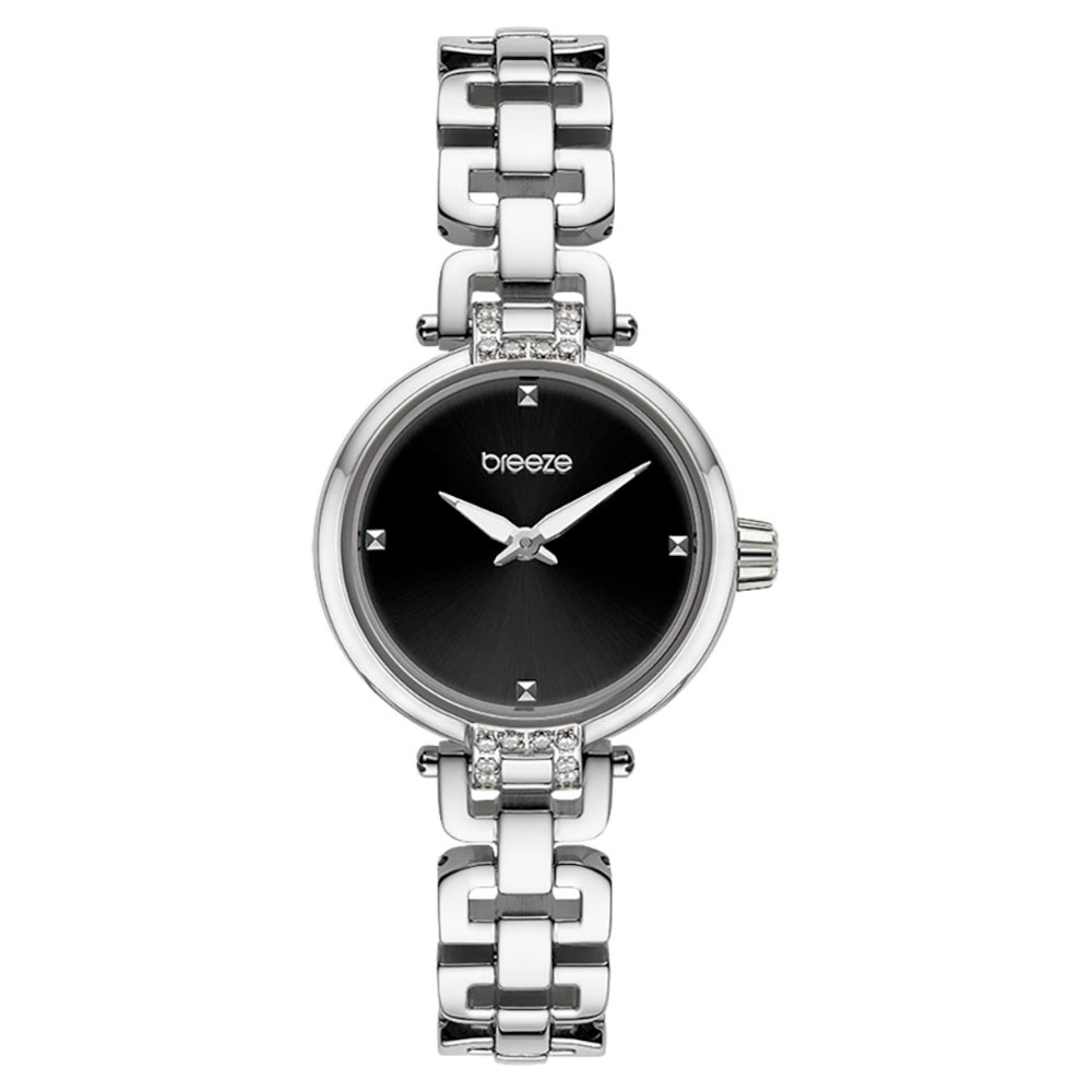 Breeze Knotique Crystals Silver Stainless Steel Bracelet 613021.2 Breeze Knotique Crystals Silver Stainless Steel Bracelet 613021.2
