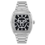 Philipp Plein The Hexagon Phantom Silver Stainless Steel Bracelet PWPUA0725