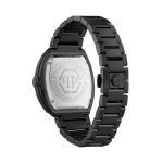 Philipp Plein The Hexagon Phantom Crystals Black Stainless Steel Bracelet PWPUA1125
