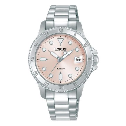 Lorus Sports Silver Stainless Steel Bracelet RG817DX9