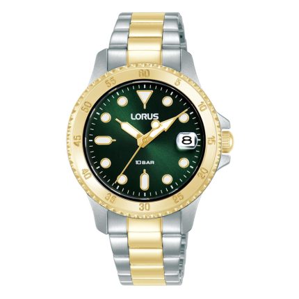 Lorus Sports Two Tone Stainless Steel Bracelet RG820DX9