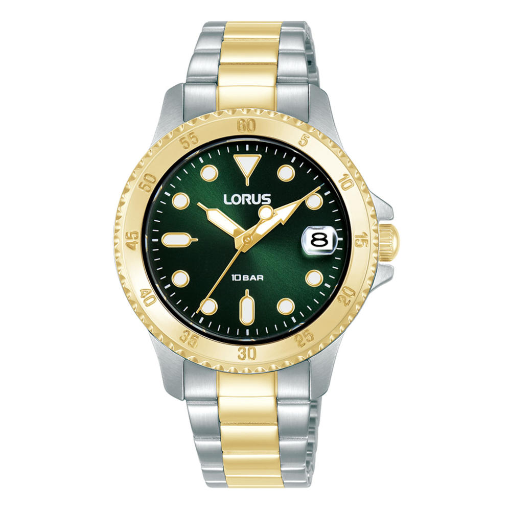 Lorus Sports Two Tone Stainless Steel Bracelet RG820DX9 Lorus Sports Two Tone Stainless Steel Bracelet RG820DX9