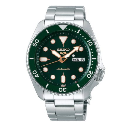 Seiko 5 Sports Automatic Silver Stainless Steel Bracelet SRPD63K1J