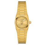 Tissot T-Classic PRX 25 Gold Stainless Steel Bracelet T1370103302100
