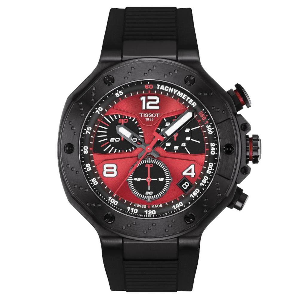 Tissot T-Sport T-Race MotoGP™ Chronograph 2026 Limited Edition Black Synthetic Strap T1414173742200 Tissot T-Sport T-Race MotoGP™ Chronograph 2026 Limited Edition Black Synthetic Strap T1414173742200