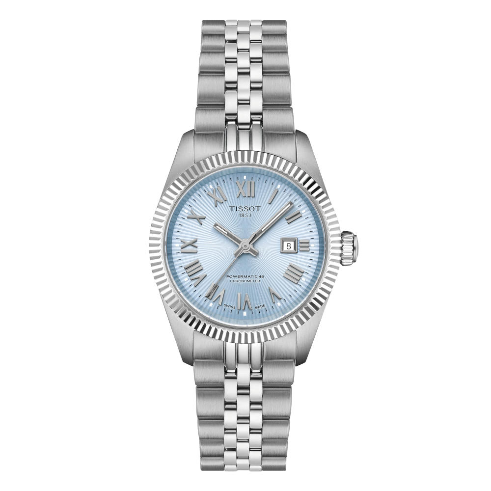 Tissot T-Classic Ballade Powermatic 48 COSC Automatic Silver Stainless Steel Bracelet T1562081135300 Tissot T-Classic Ballade Powermatic 48 COSC Automatic Silver Stainless Steel Bracelet T1562081135300