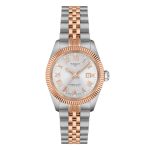 Tissot T-Classic Ballade Powermatic 48 COSC Automatic Two Tone Stainless Steel Bracelet T1562082203300