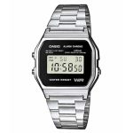 Casio Vintage Silver Stainless Steel Bracelet A-158WEA-1EF