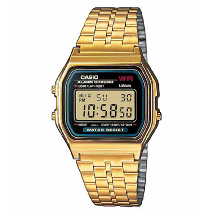 Casio Vintage Gold Stainless Steel Bracelet A-159WGEA-1EF Casio Vintage Gold Stainless Steel Bracelet A-159WGEA-1EF