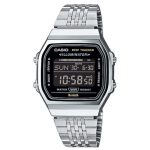 Casio Vintage Dual Time Silver Stainless Steel Bracelet ABL-100WE-1BEF