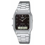 Casio Vintage Silver Stainless Steel Bracelet AQ-230A-1DM