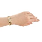 Dkny Open Link Gold Stainless Steel Bracelet DK1L142M0235