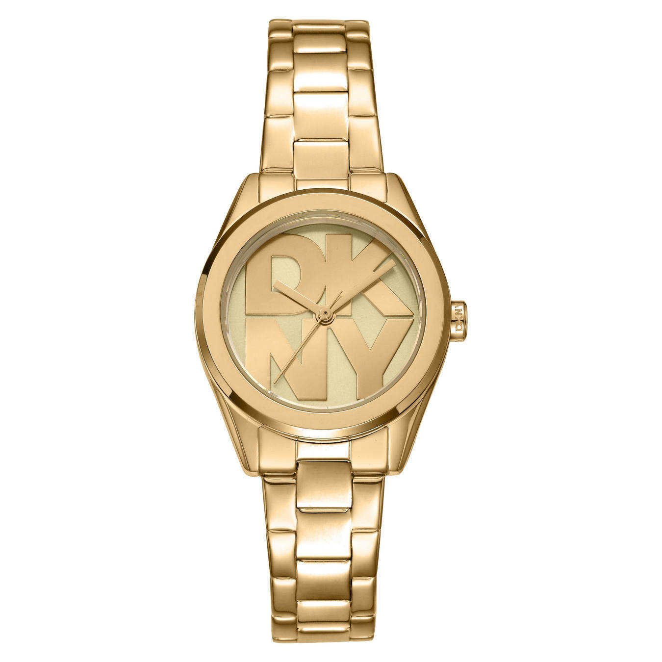 Dkny Logo Gold Stainless Steel Bracelet DK1L145M0055 Dkny Logo Gold Stainless Steel Bracelet DK1L145M0055