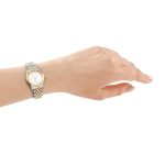 Dkny Essentials Crystals Two Tone Stainless Steel Bracelet DK1L156M0085
