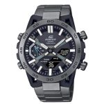 CASIO Edifice Sospensione Tough Solar Grey Stainless Steel Bracelet Chronograph ECB-2000DC-1AEF