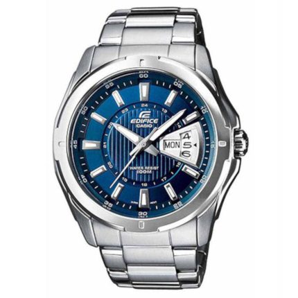 Casio Edifice Silver Stainless Steel Bracelet EF-129D-2AVEF